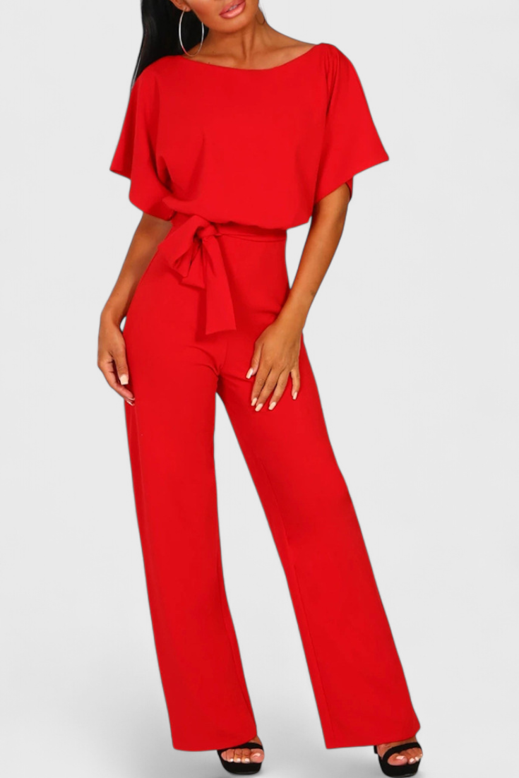 Elvira | Mono Elegante de Silueta Fluida