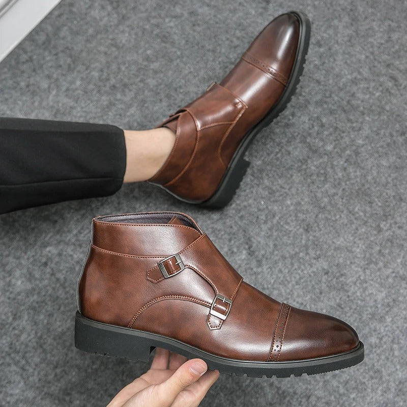 Leandro | Botines doble monje