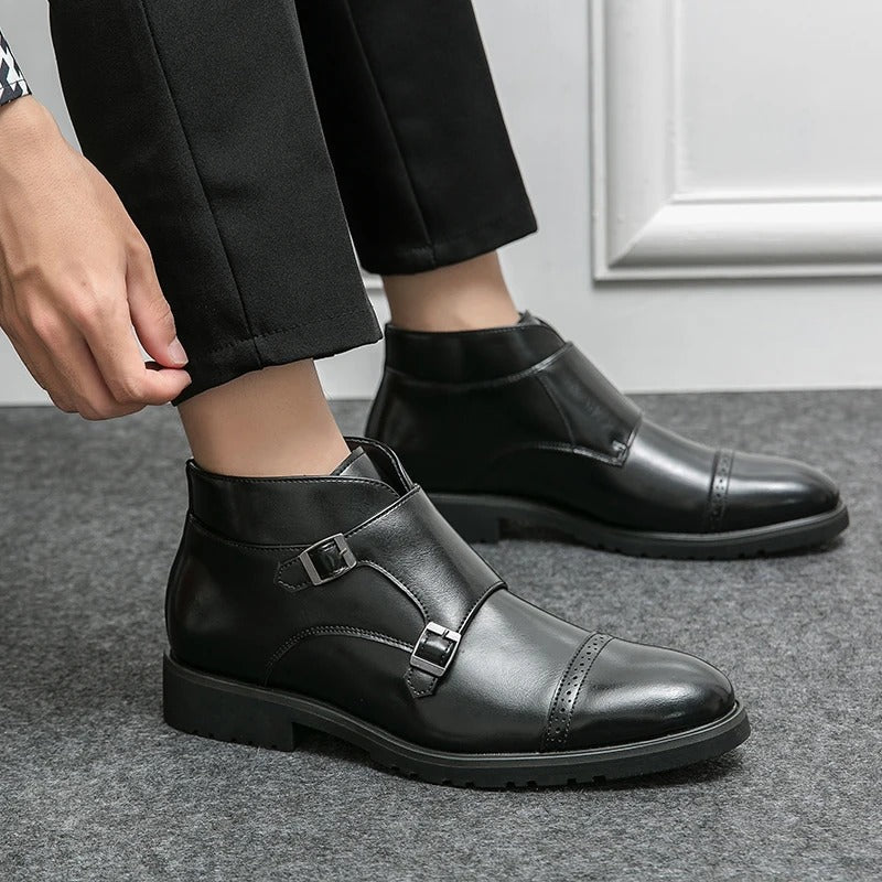 Leandro | Botines doble monje