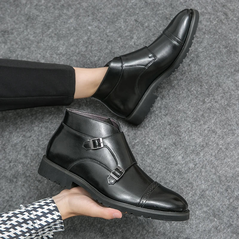 Leandro | Botines doble monje