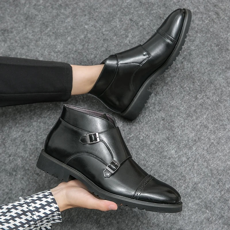 Leandro | Botines doble monje