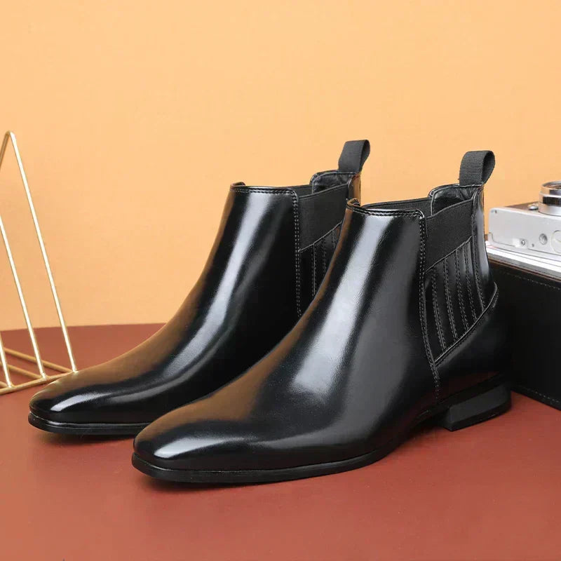 Jesús | Botines de cuero sintético