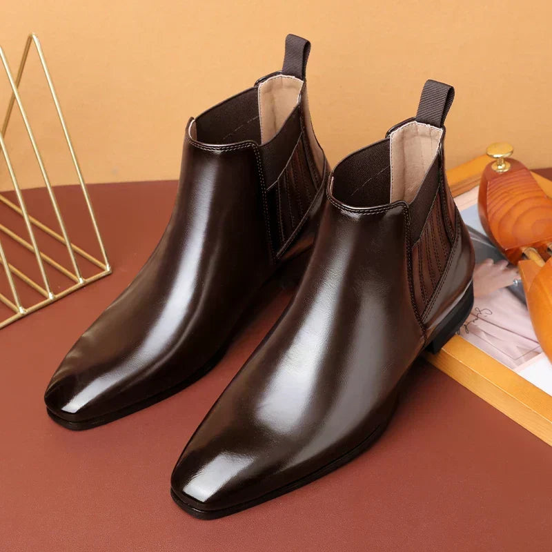 Jesús | Botines de cuero sintético