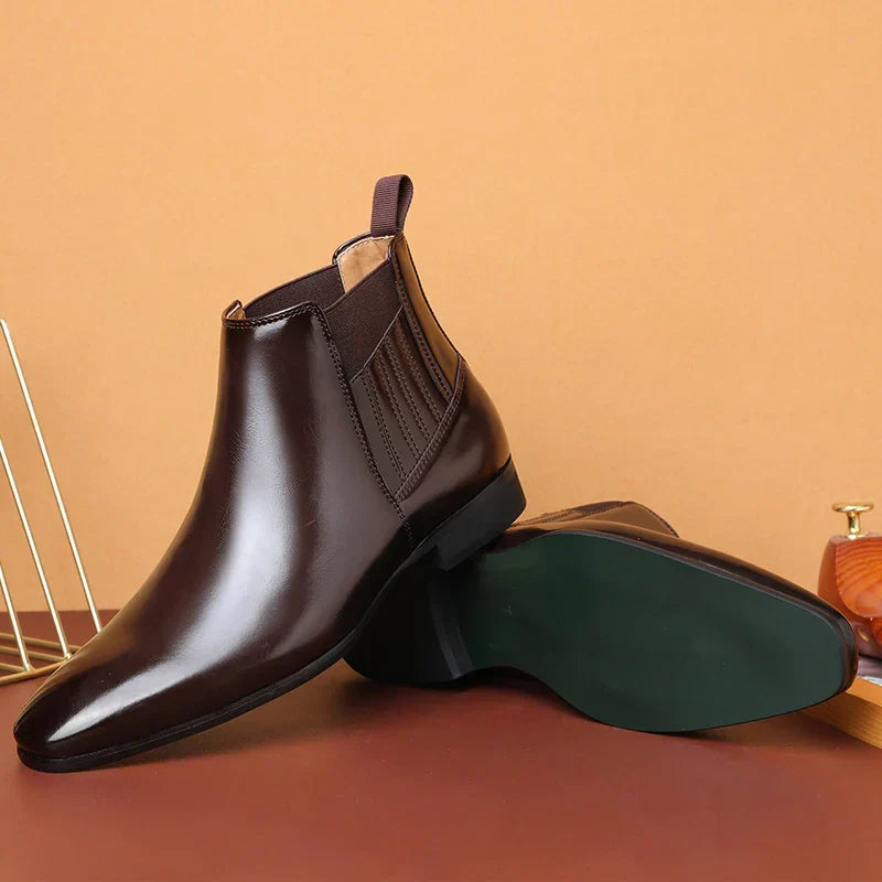 Jesús | Botines de cuero sintético