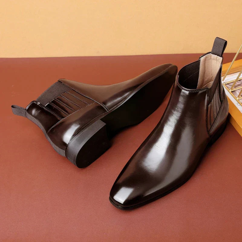 Jesús | Botines de cuero sintético