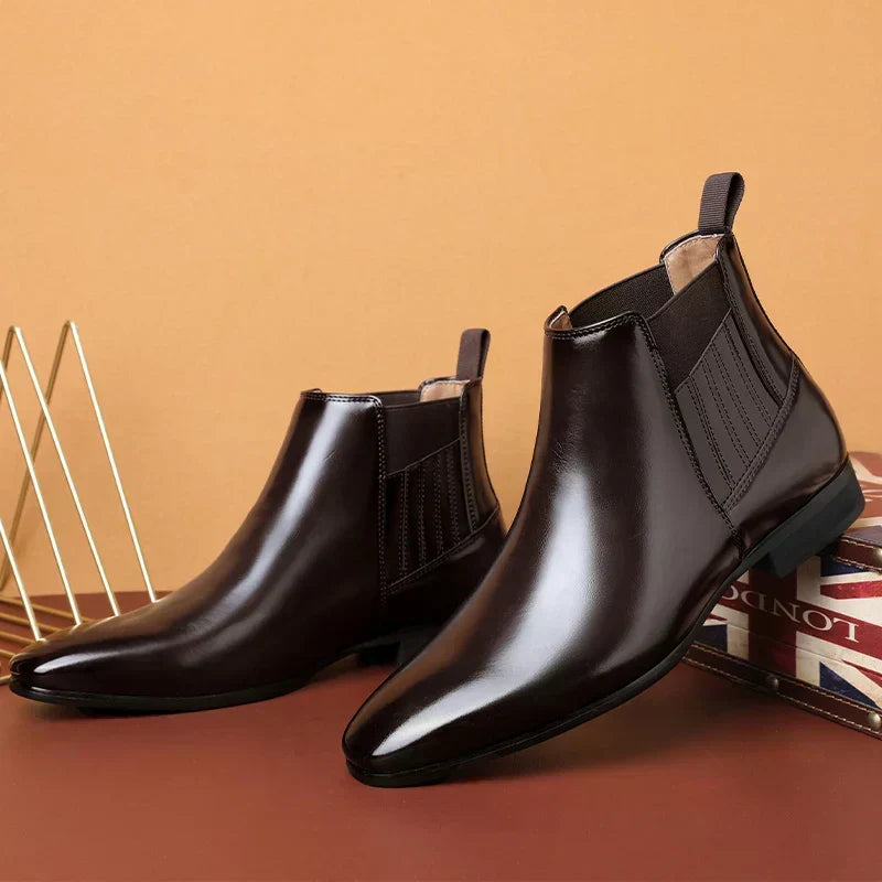 Jesús | Botines de cuero sintético
