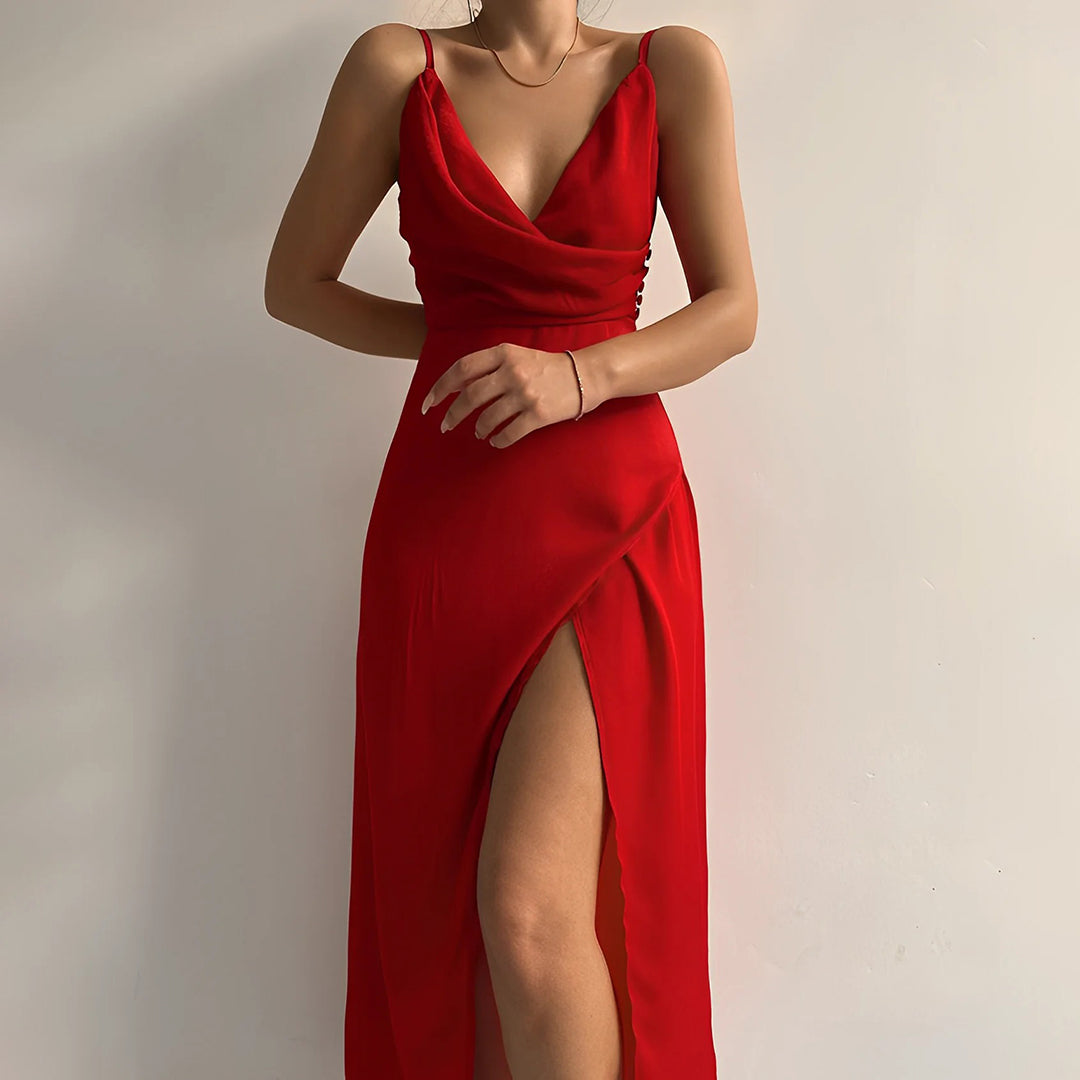Adelajda - Vestido elegante sin tirantes