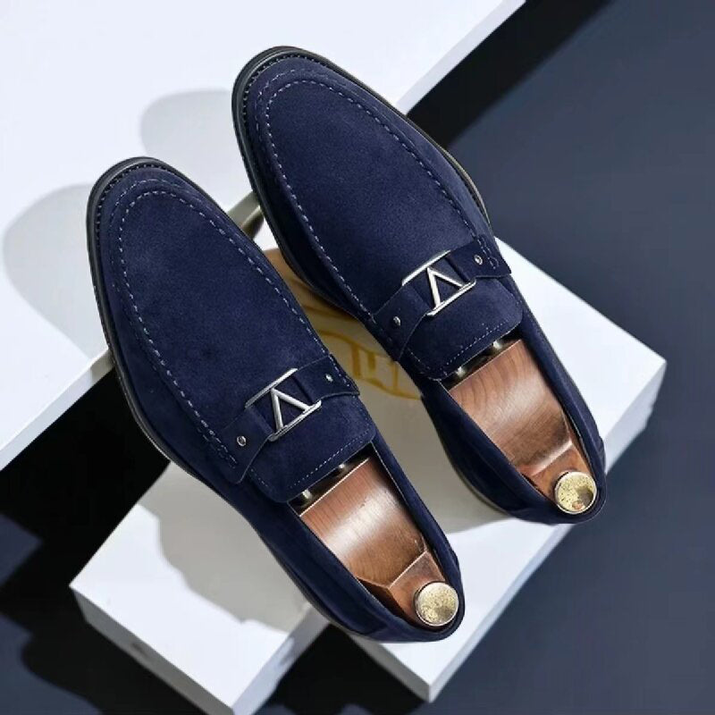 Verónica | Mocasines de ante Elegante