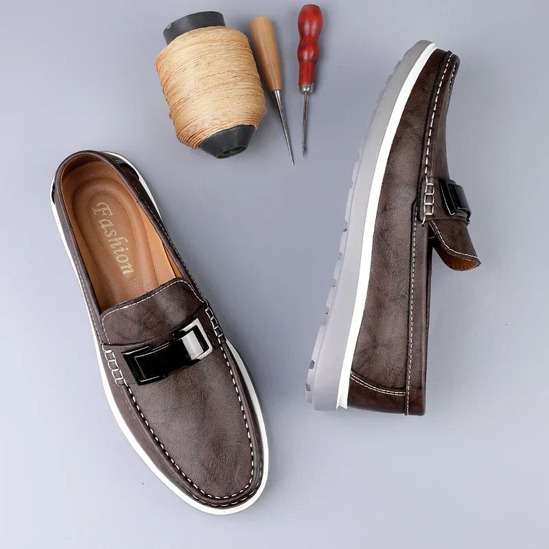 Martin | Mocasines de piel de lujo