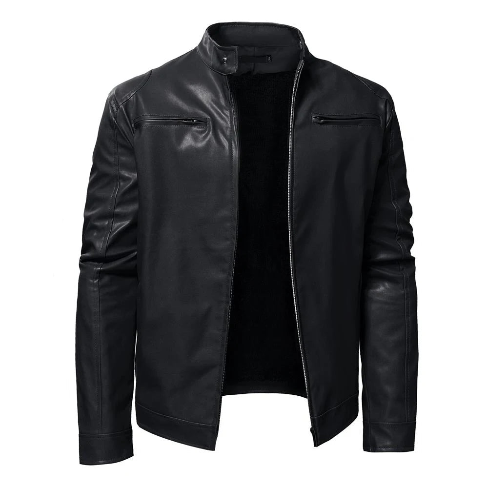 Bertil - Chaqueta de moto de cuero