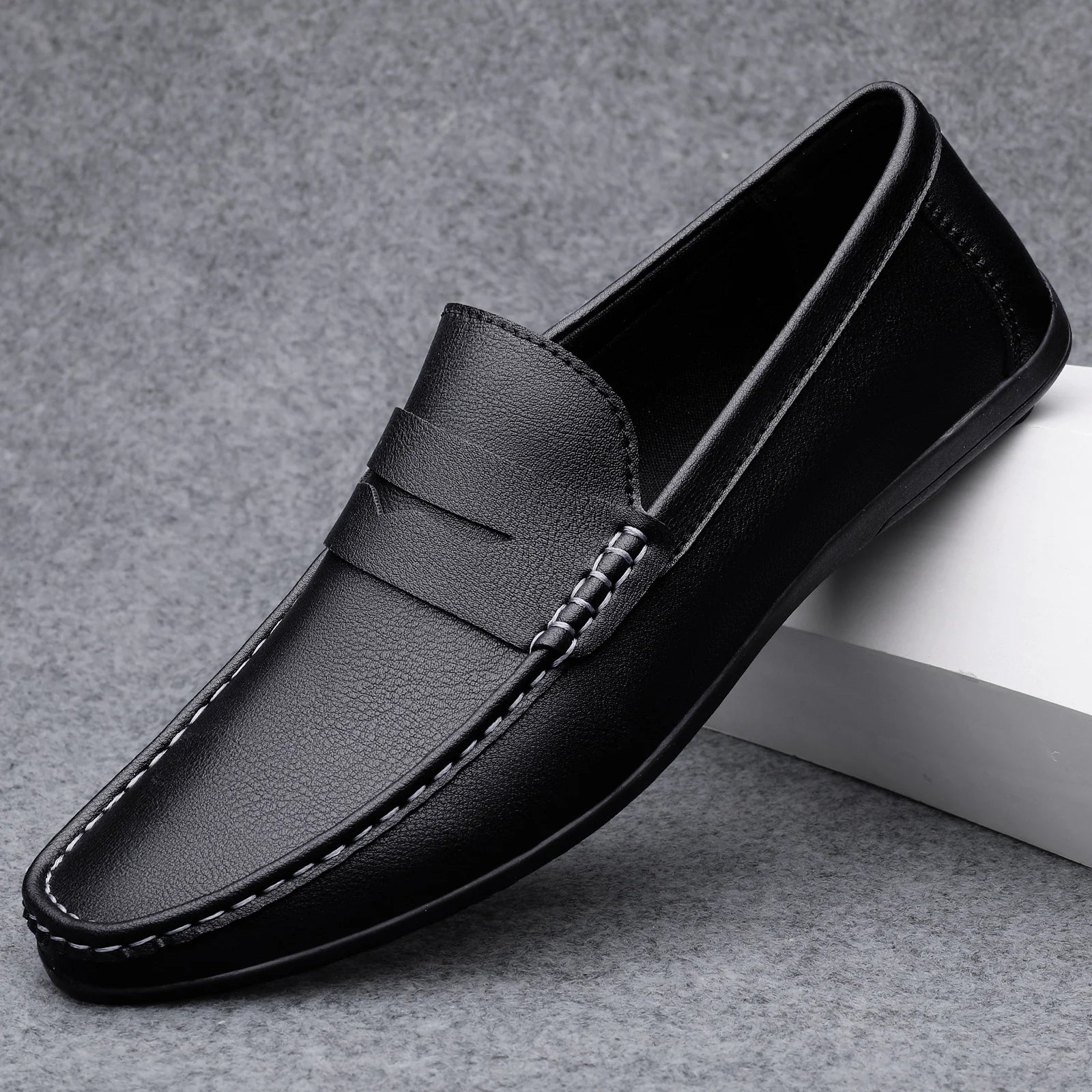 Eric | Mocasines clásicos de piel italiana