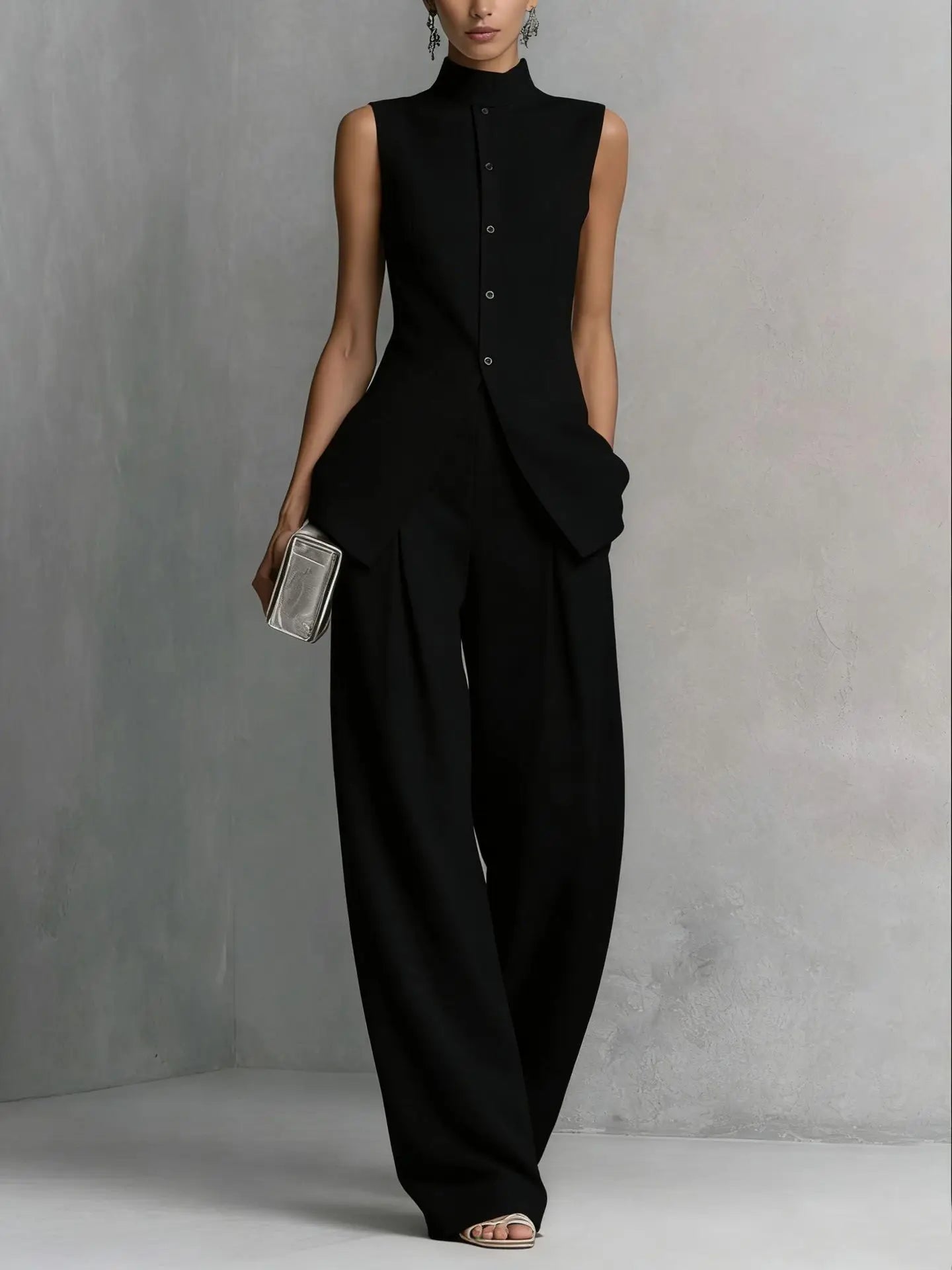 Conjunto Casual de Dos Piezas Primavera/Verano
