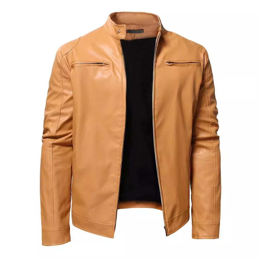 Bertil - Chaqueta de moto de cuero