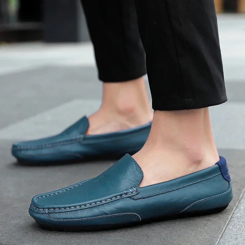 Fabián | Mocasines de cuero vintage