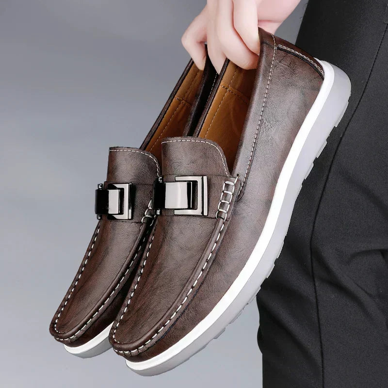 Martin | Mocasines de piel de lujo