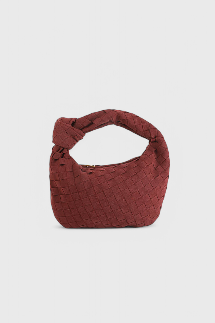 Adriana | Bolso Mini Woven con Detalle de Nudo