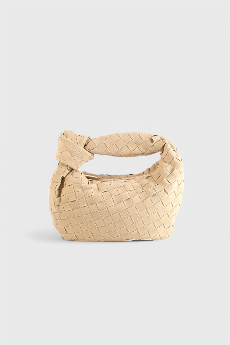 Adriana | Bolso Mini Woven con Detalle de Nudo