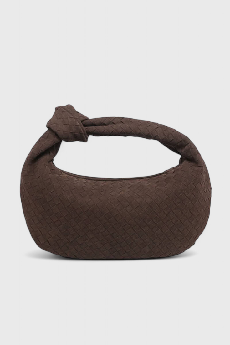 Leila | Bolso Mediano Woven con Detalle de Nudo
