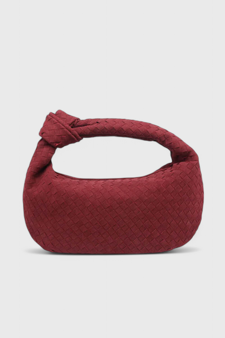Leila | Bolso Mediano Woven con Detalle de Nudo