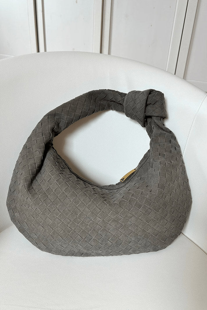 Leila | Bolso Mediano Woven con Detalle de Nudo
