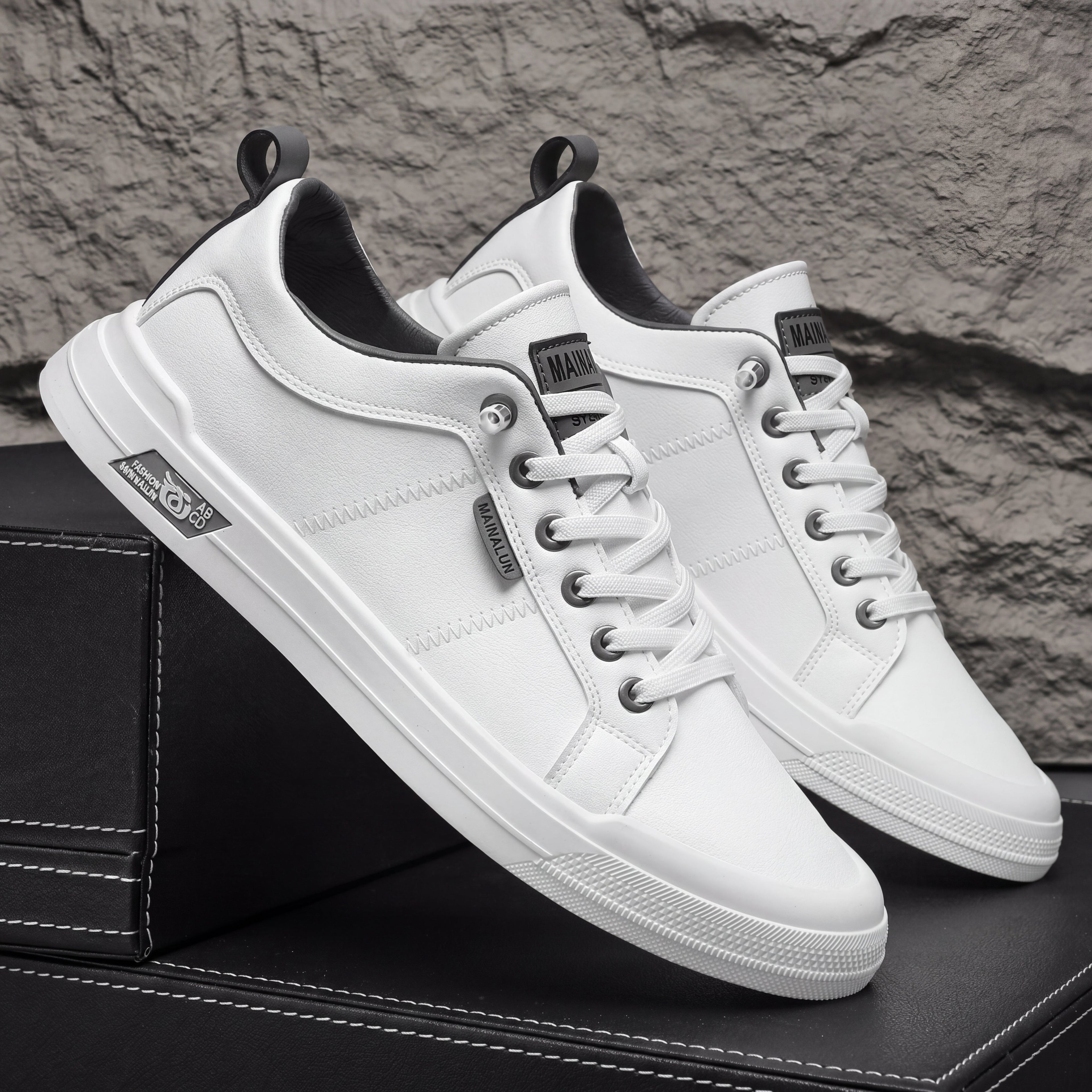 Mateo | Zapatillas de cuero clásicas