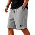 Velmora | Shorts Capri de tejido tipo waffle