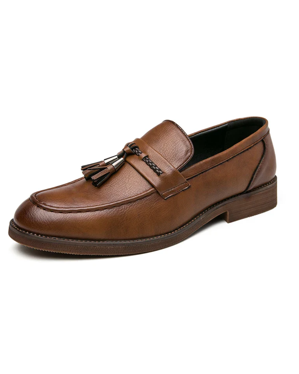 Vicente | Mocasines de piel con borlas