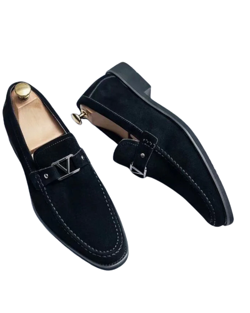 Verónica | Mocasines de ante Elegante