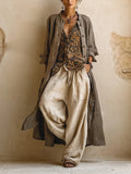 Giulia | Conjunto bohemio de capas con caída fluida