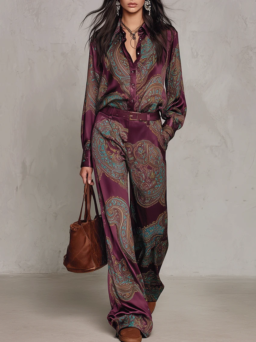 Lucía | Conjunto de camisa y pantalon