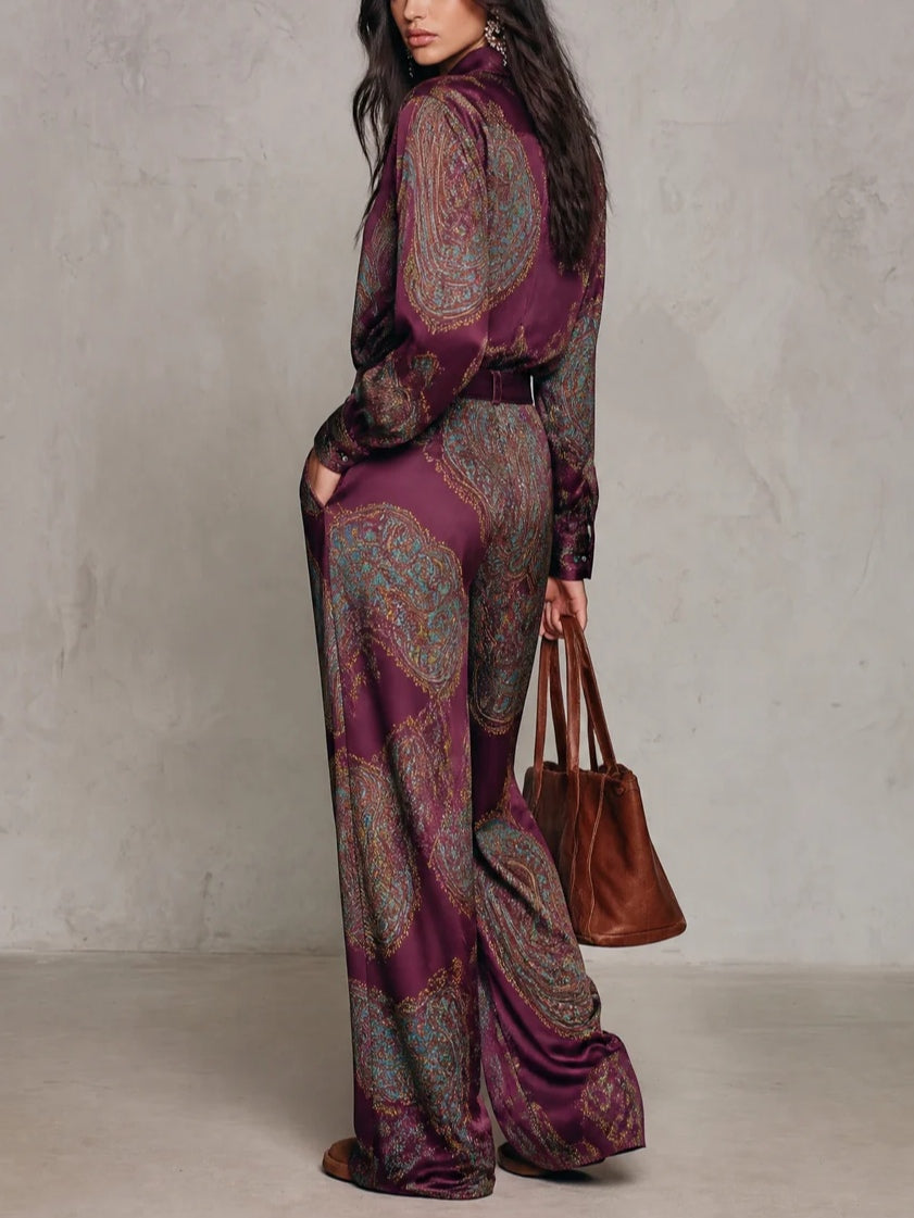 Lucía | Conjunto de camisa y pantalon