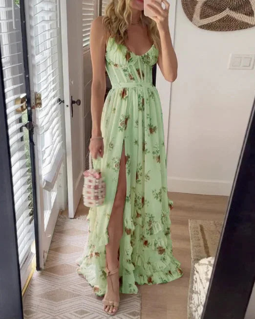 Paula | Vestido floral romántico