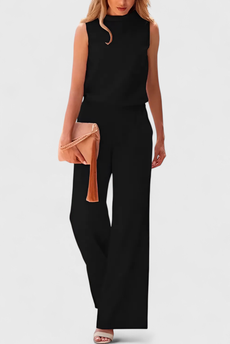 Gala | Mono Minimalista de Pierna Ancha