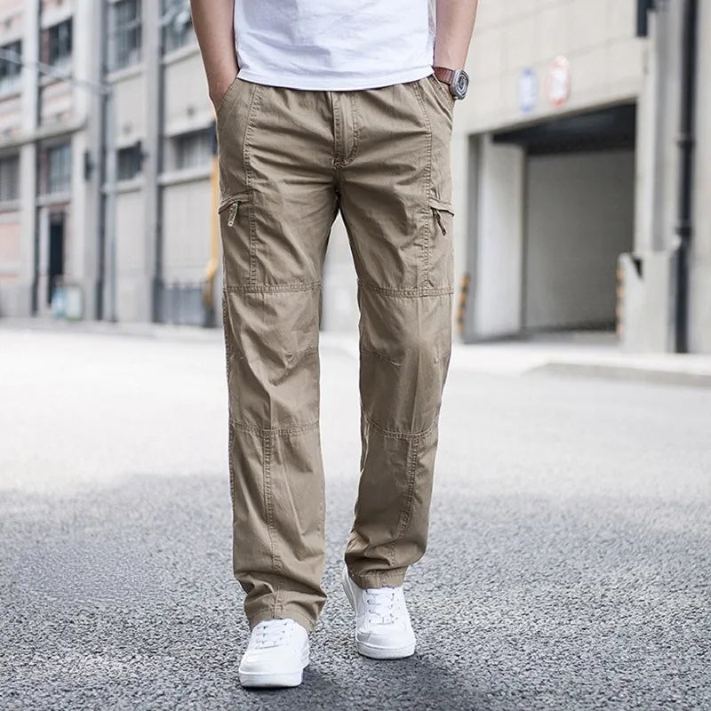Aedan - Pantalones cargo cómodos