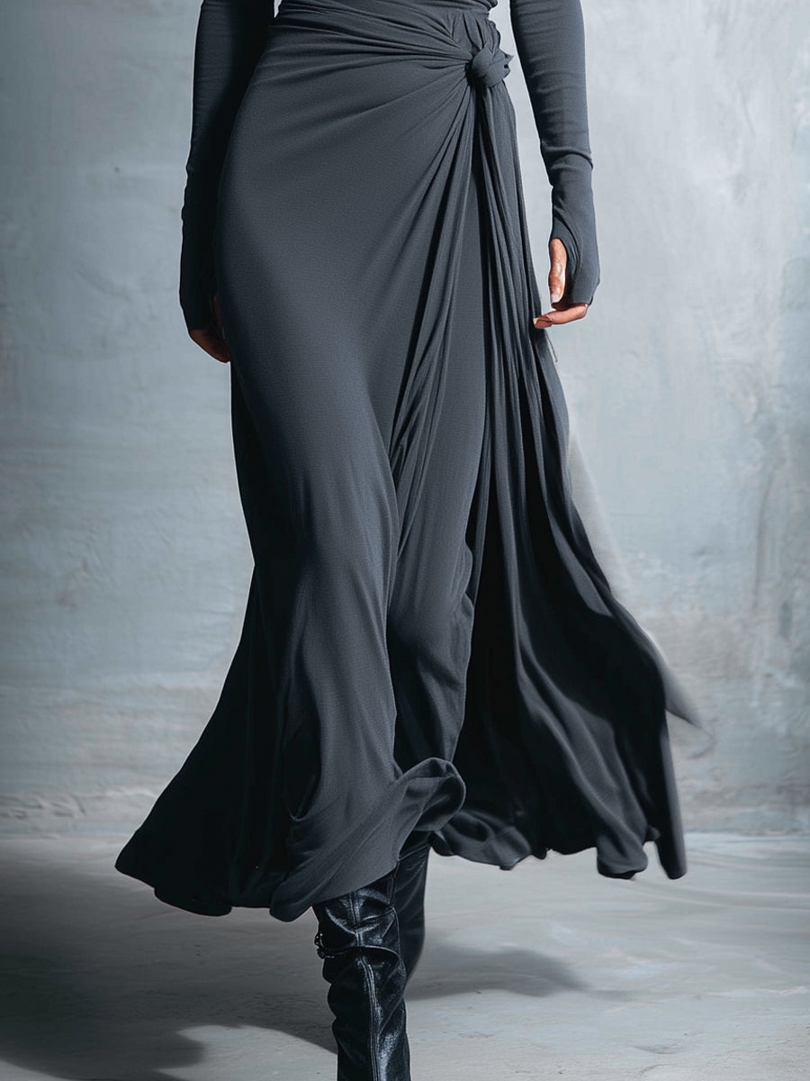 Valeria | Abito lungo elegante e fluido