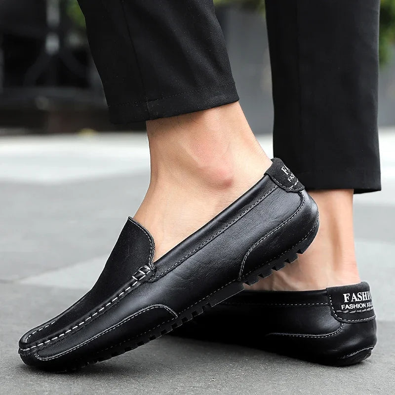 Fabián | Mocasines de cuero vintage