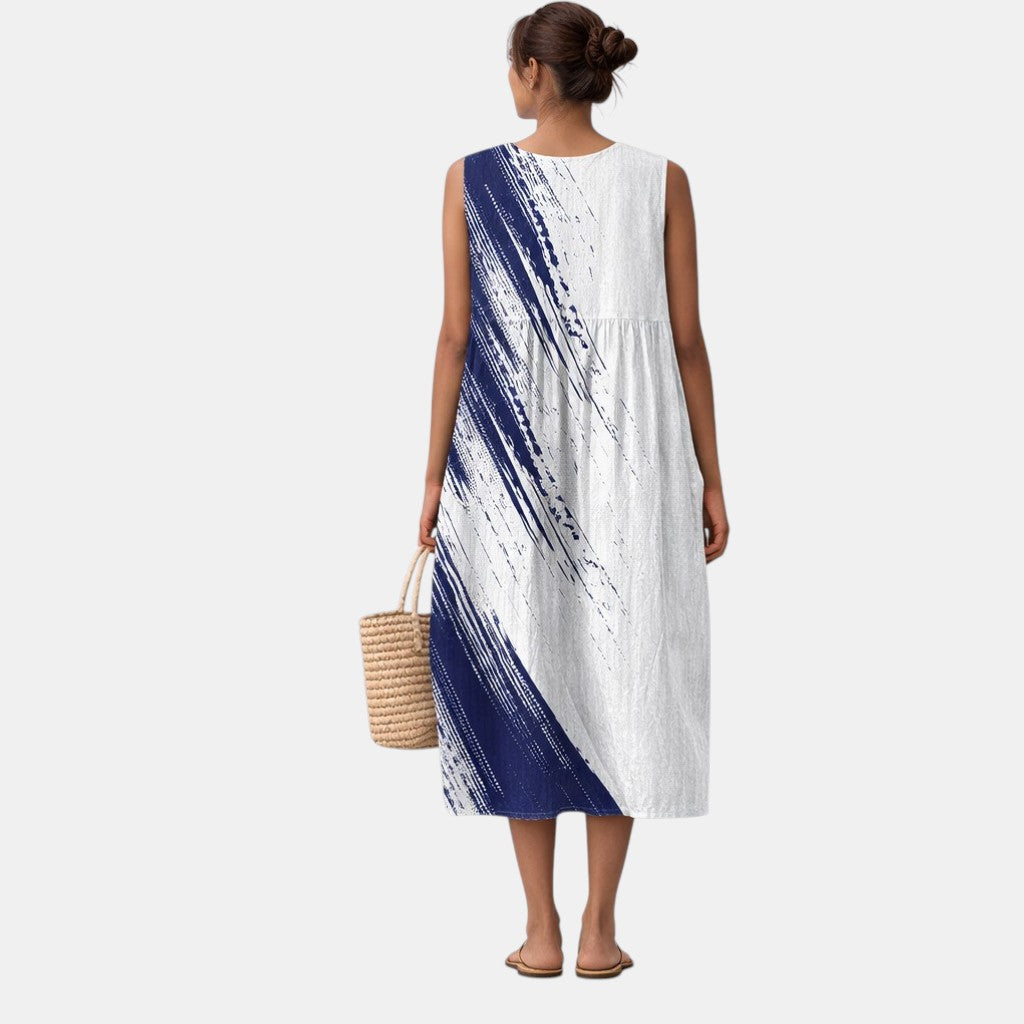 Clara | Vestido midi elegante para el día a día