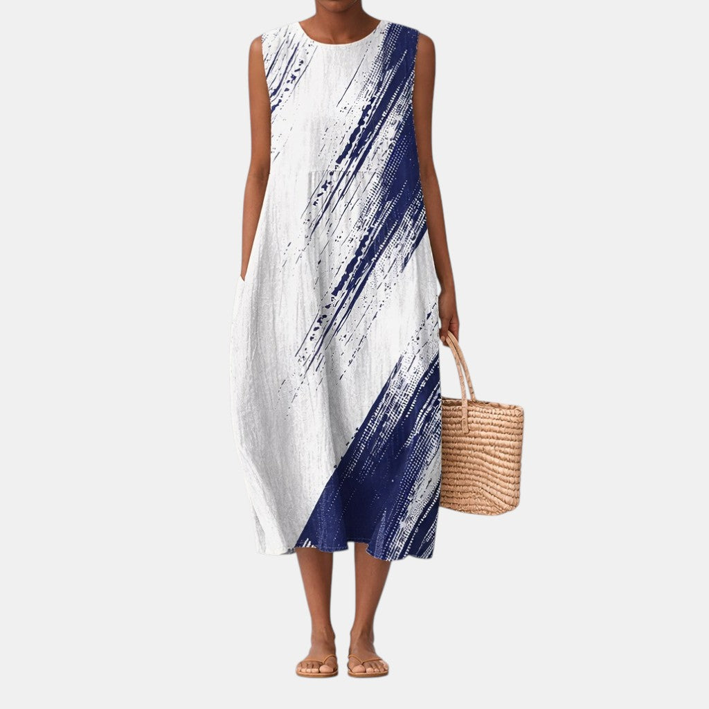 Clara | Vestido midi elegante para el día a día