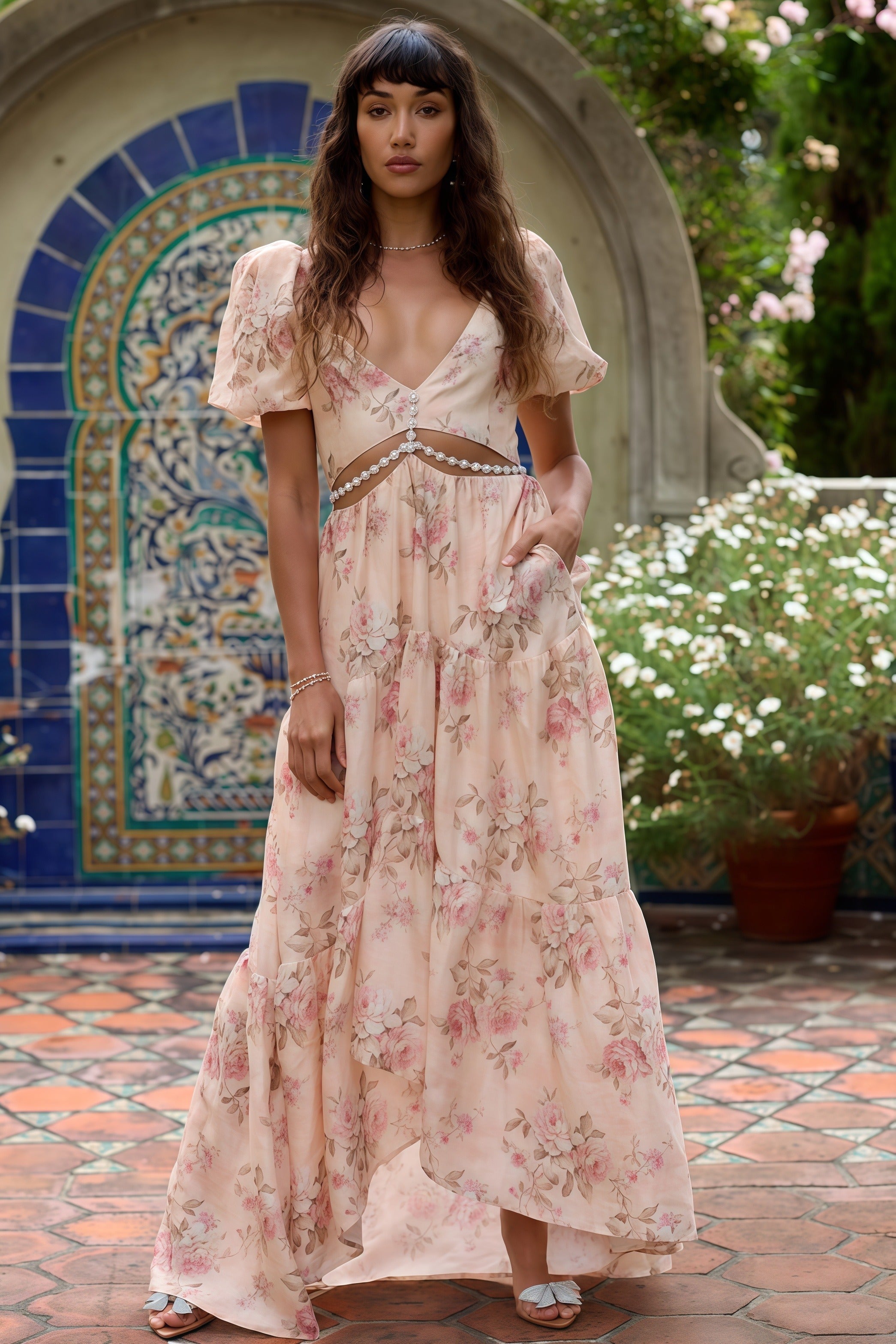 Celeste | Vestido elegante y vaporoso