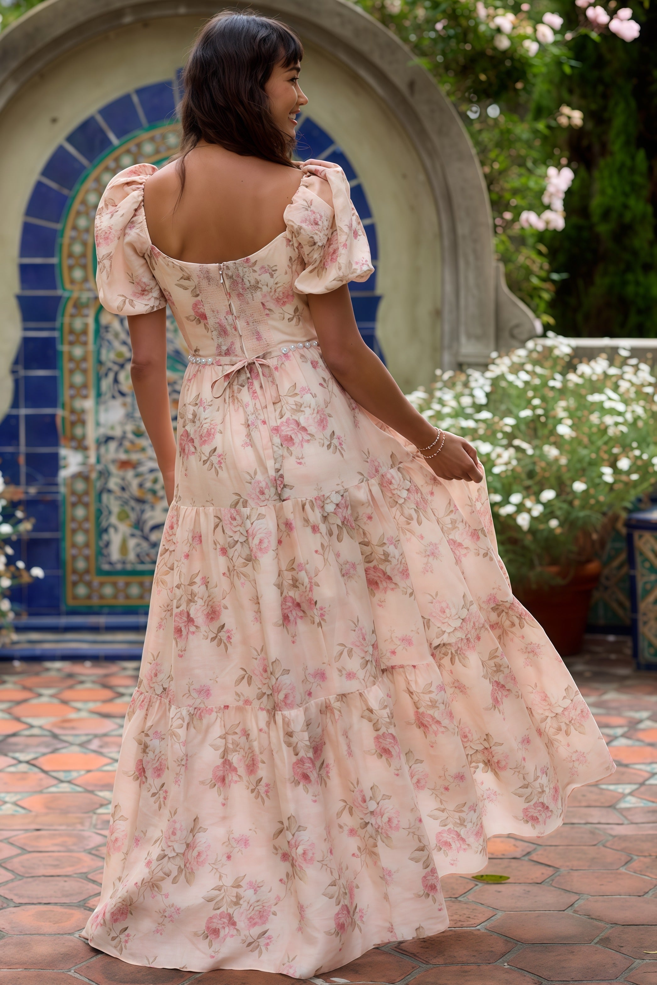 Celeste | Vestido elegante y vaporoso