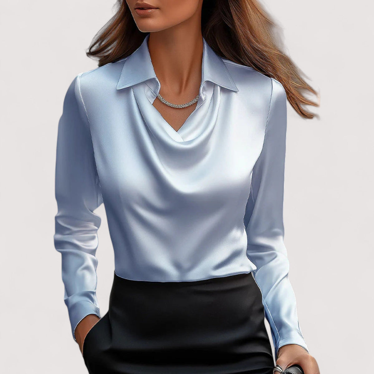 Carlota | Blusa Elegante con Escote en V