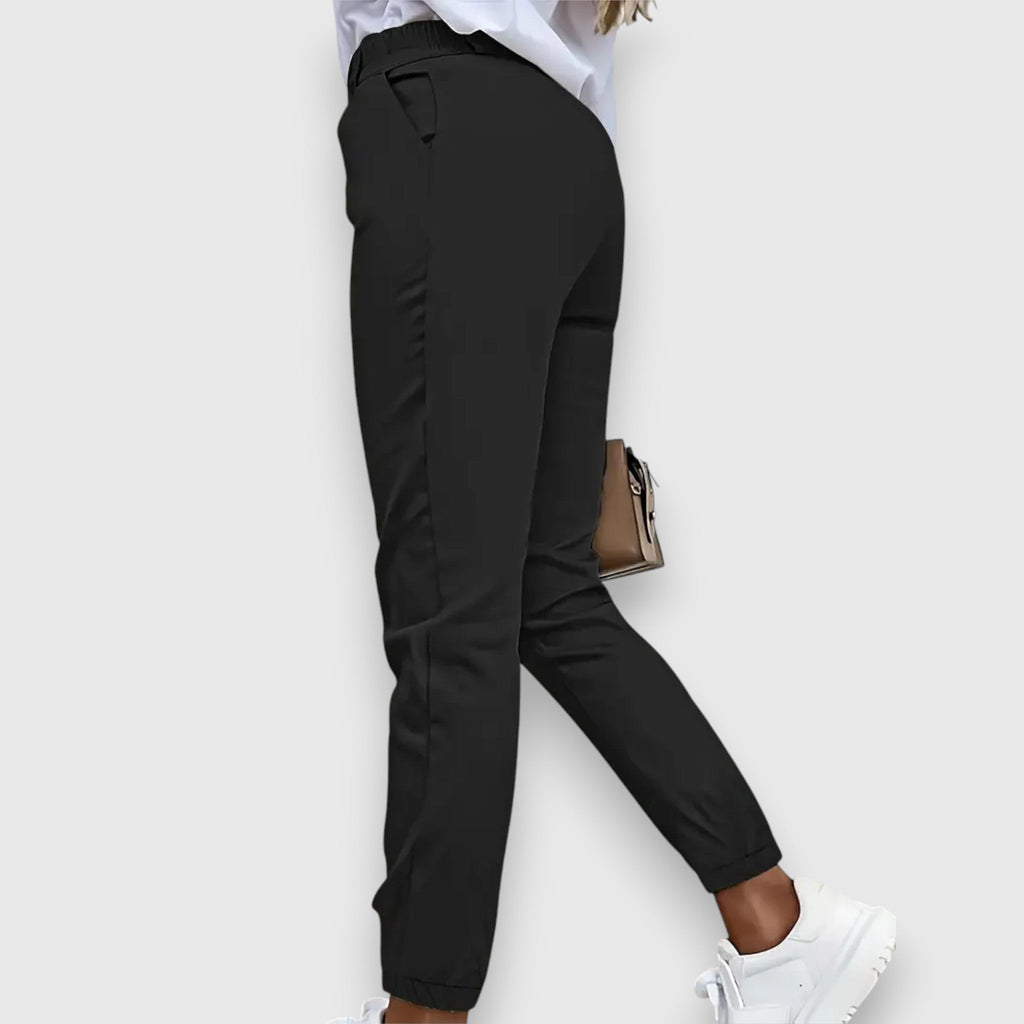 Isabel | pantalones elegantes de tiro alto