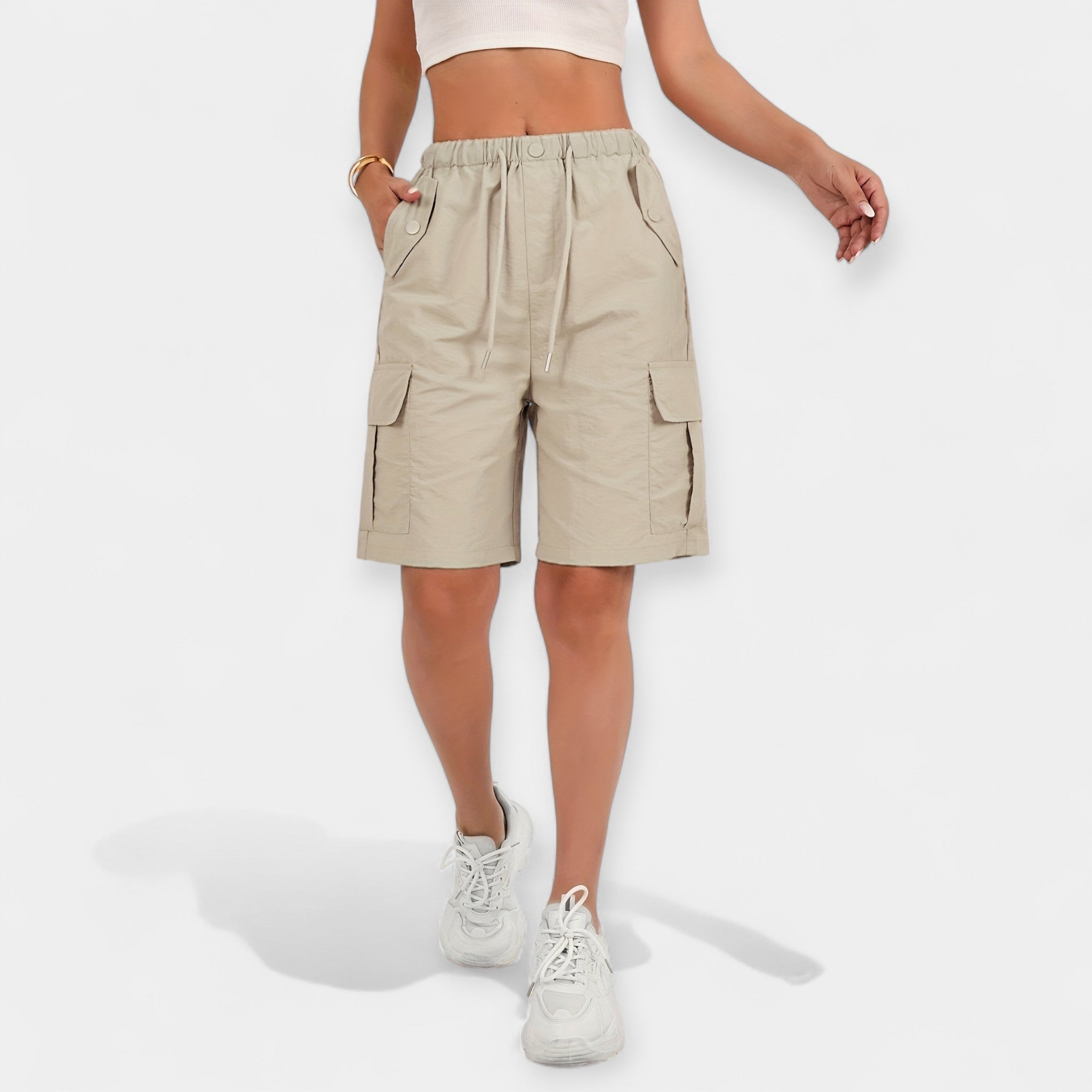Begoña | Pantalones cortos cargo de verano para mujer