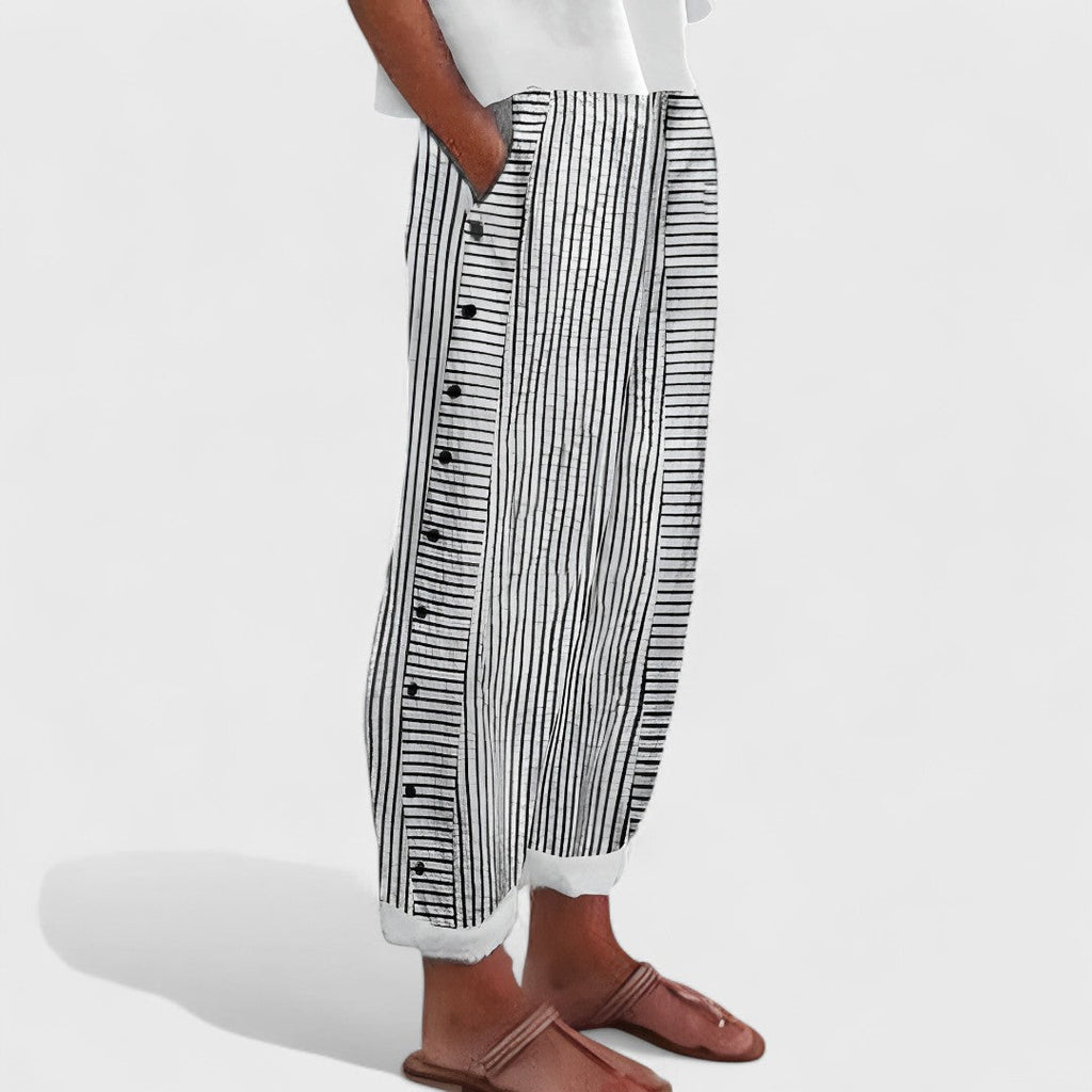 Elena | Pantalones de lino