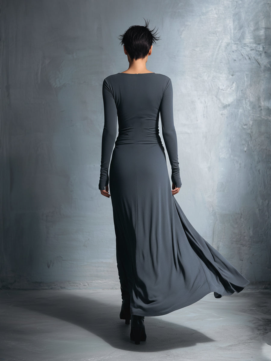 Valeria | Abito lungo elegante e fluido