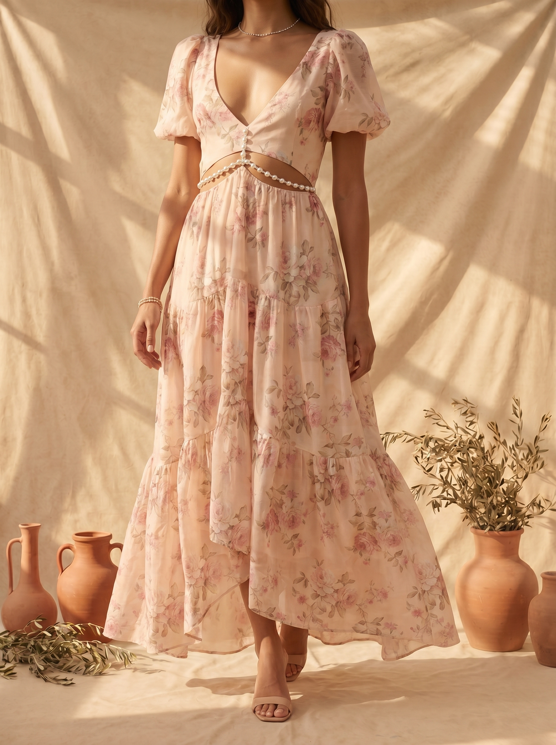 Celeste | Vestido elegante y vaporoso