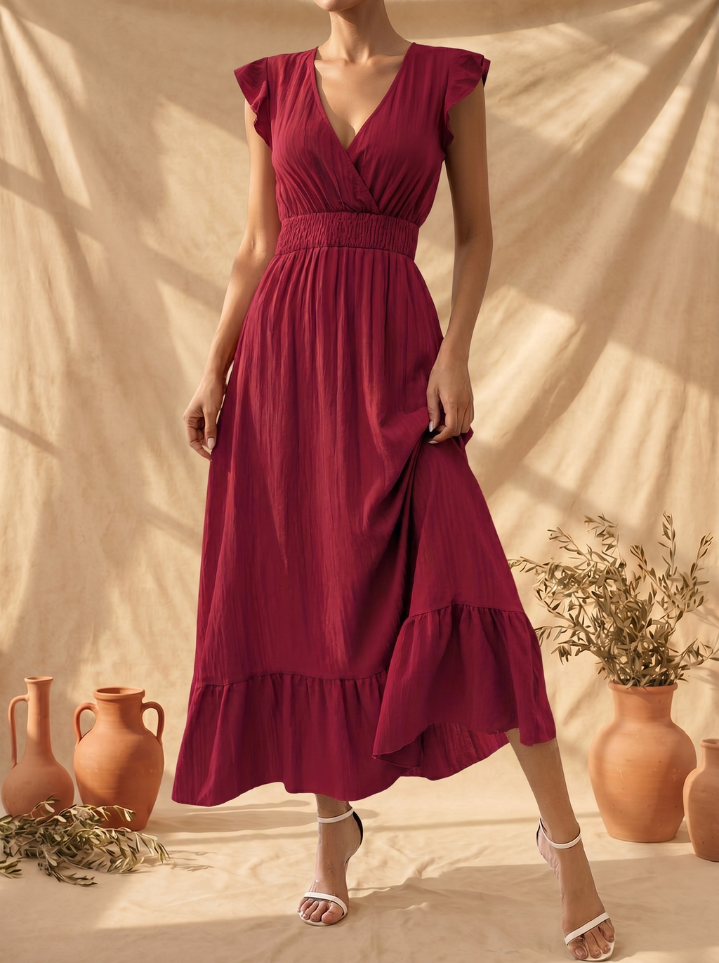 Gabriela | Vestido elegante y vaporoso
