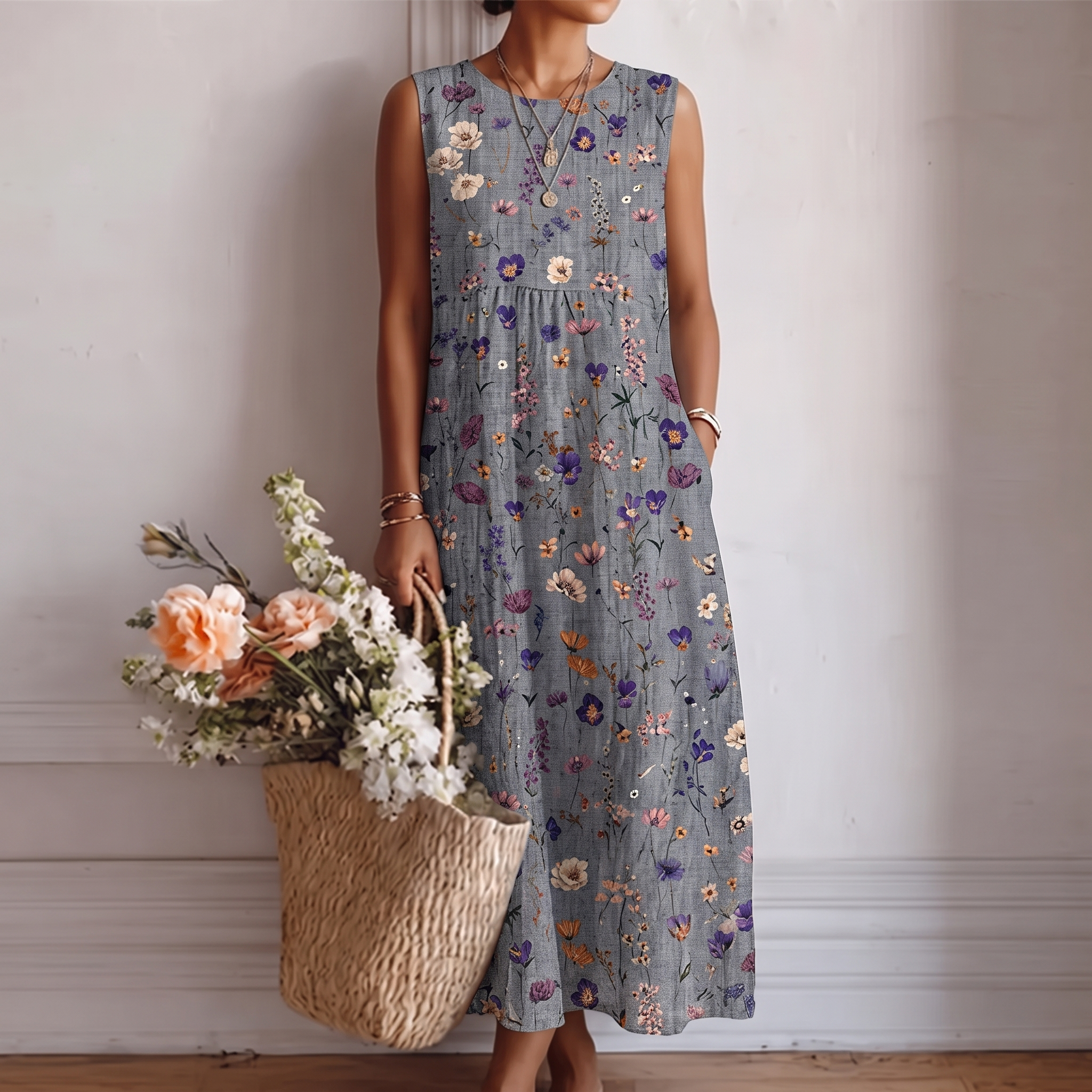 Sofía | Vestido midi para el día a día