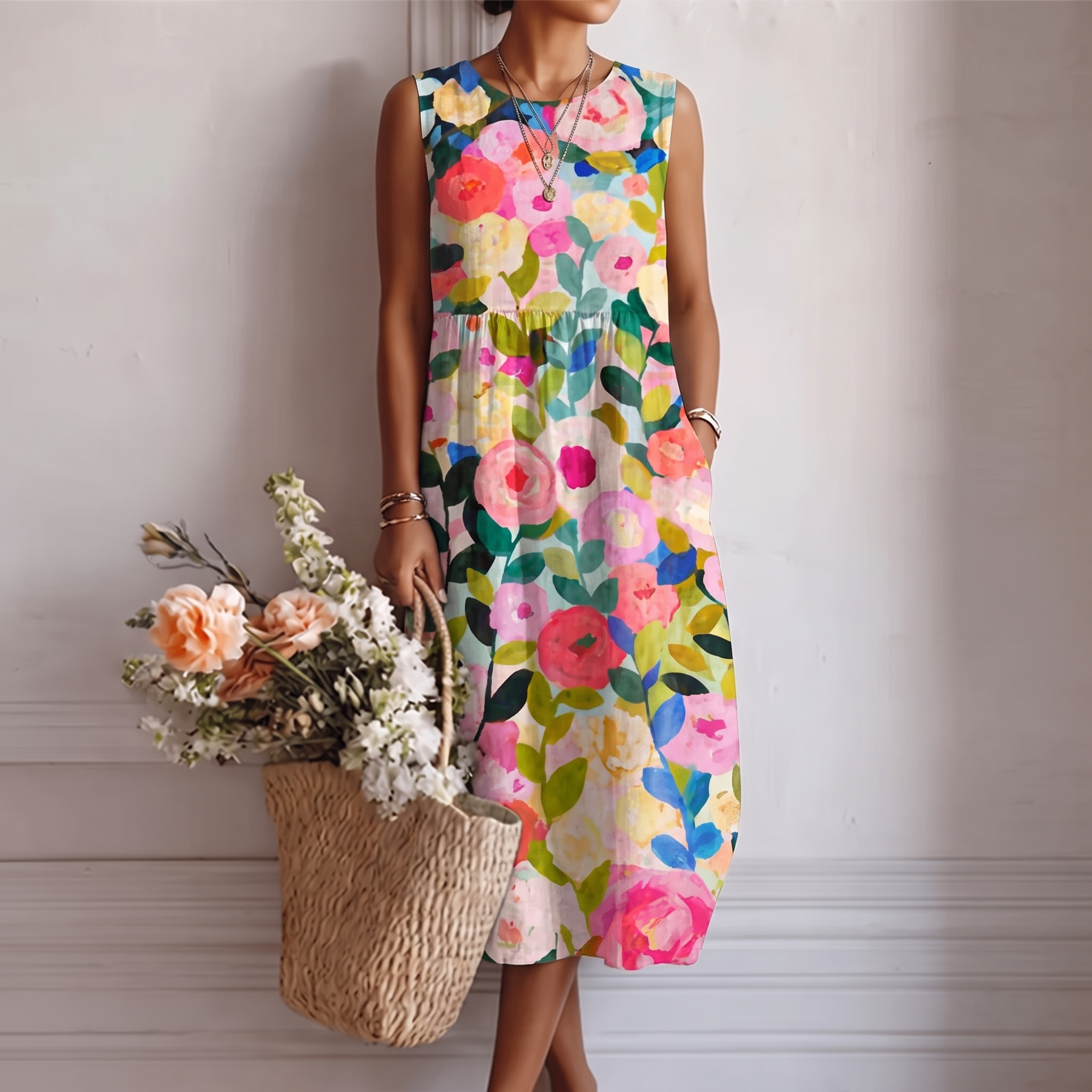 Julia | Vestido midi para el día a día