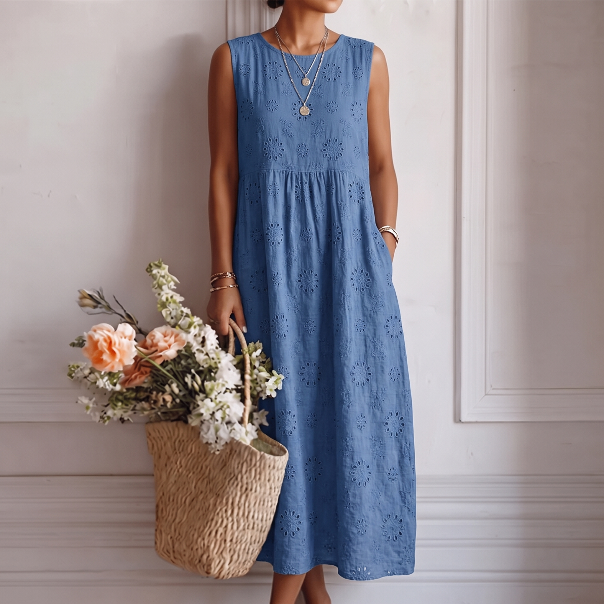 Victoria | Vestido midi de verano para el día a día